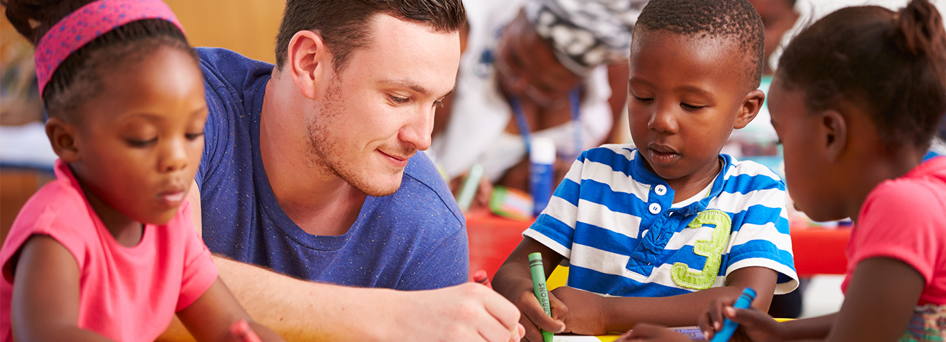 Child care area at YMCA highlighting youth development in Central Massachusetts