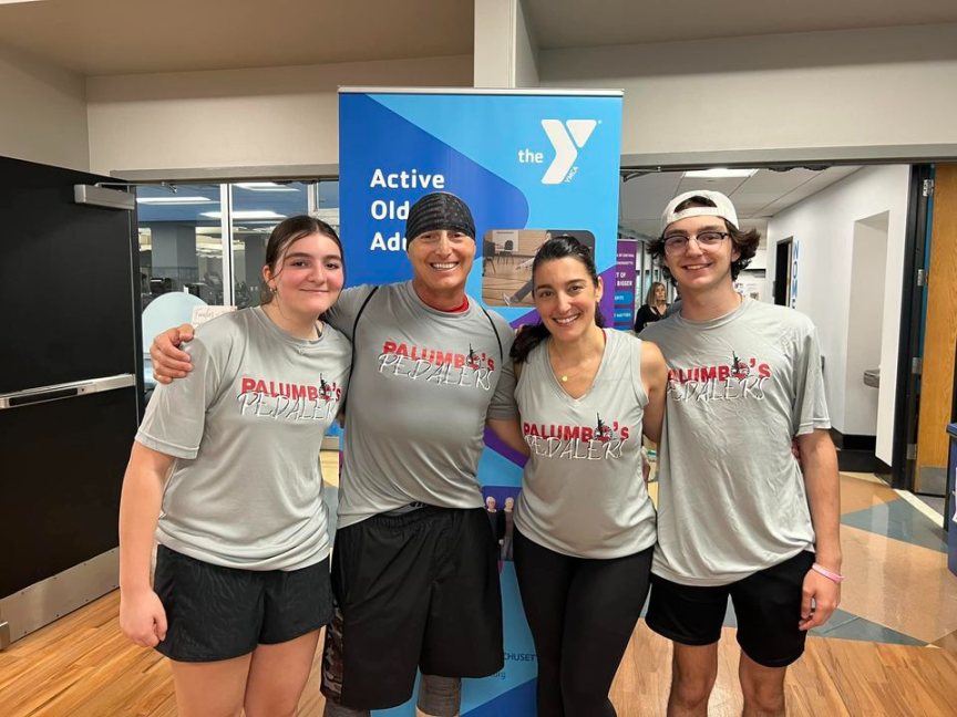 Happy Family Exercising Together at the Gym in Worcester, MA