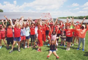 Group of kids at Camp Boroughs